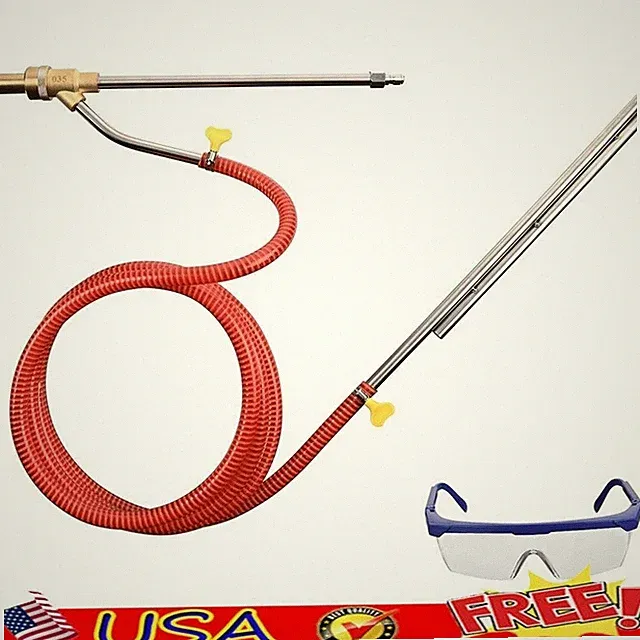 Pressure Washer Sandblasting Kit 5000 PSI Attachment Nozzle Hose Rust Removal US