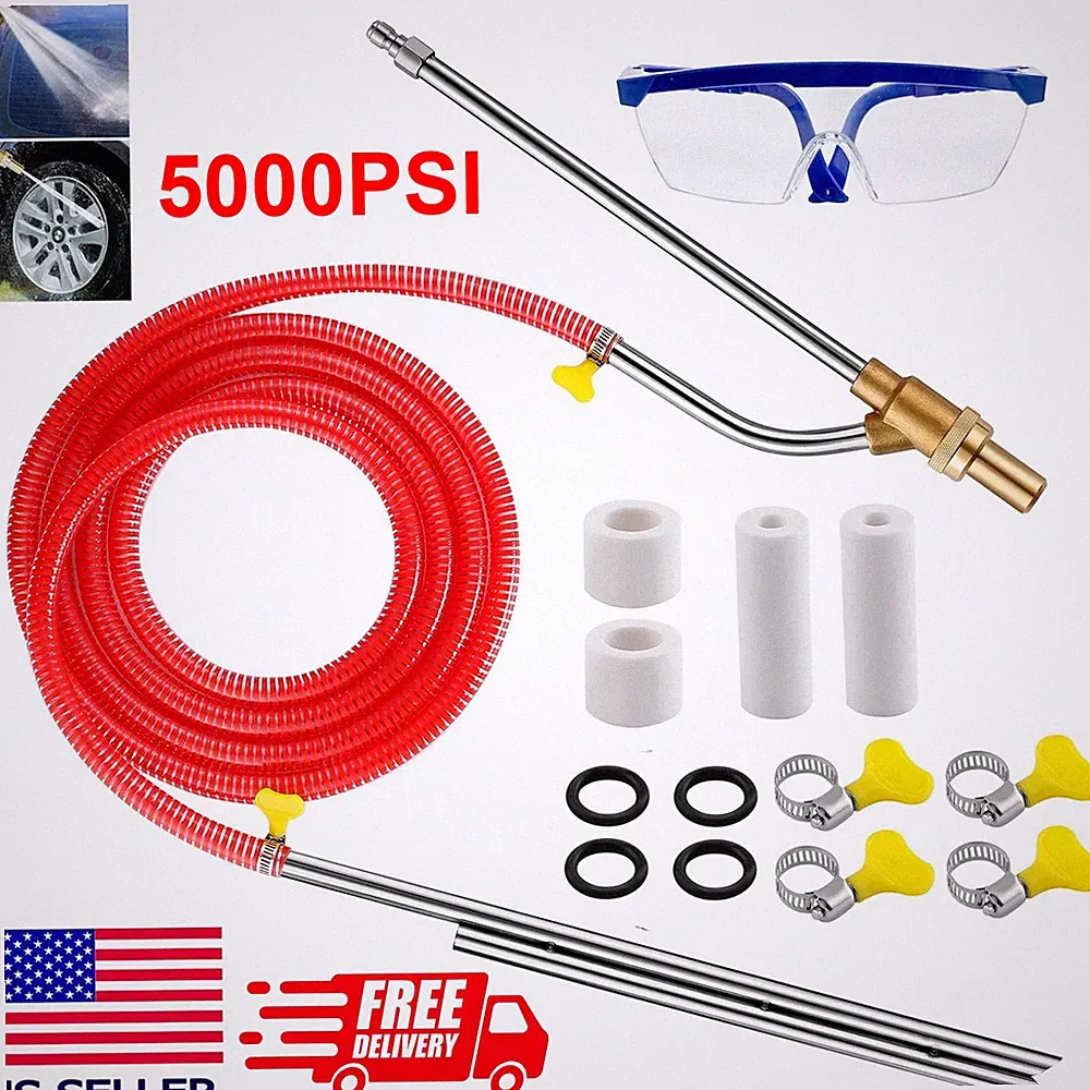 Pressure Washer Sandblasting Kit,Sand Blaster for Pressure Washer 5000PSI US