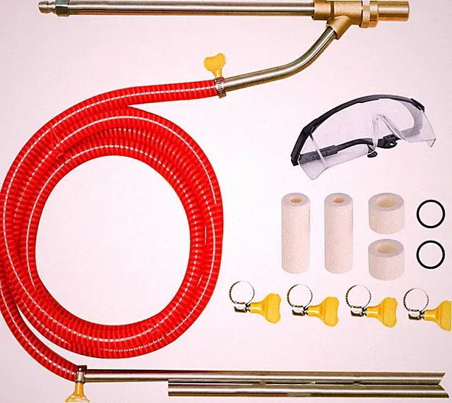 Pressure Washer Sandblasting Kit - Wet Abrasive Sandblaster Attachment, with Rep