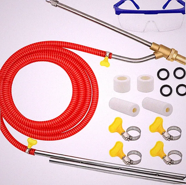 Pressure Washer Sandblasting Kit, Wet Sandblaster 1/4 Inch Quick Disconnect