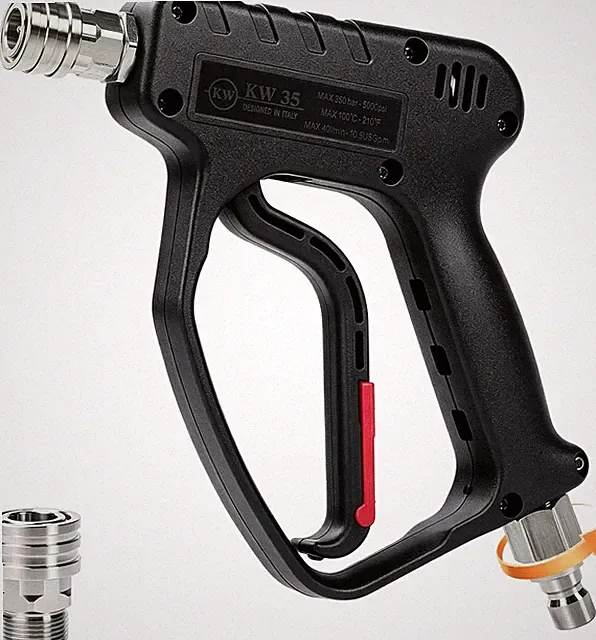 Pressure Washer Short Gun, 5000 PSI/10.5 GPM High Power Swivel Black