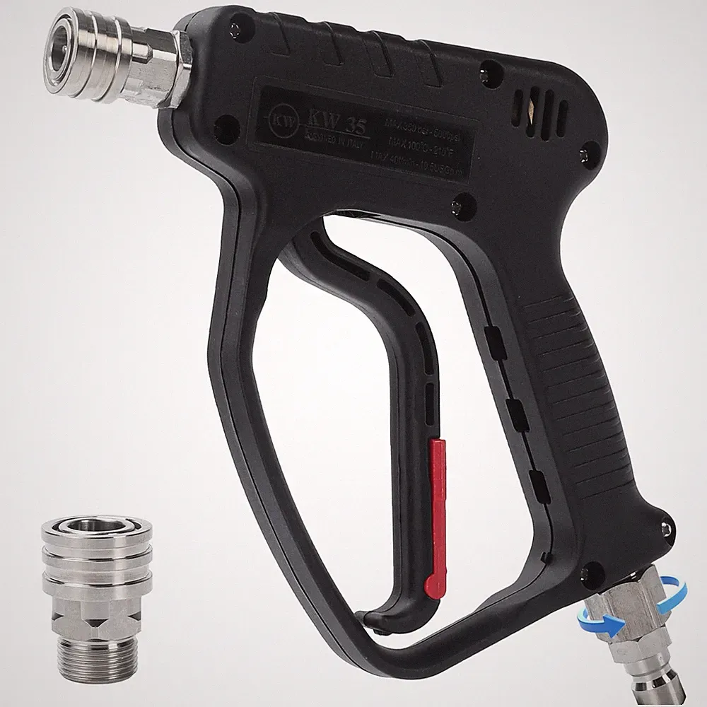 Pressure Washer Short Gun, 5000 PSI/10.5 GPM High Power Swivel Black