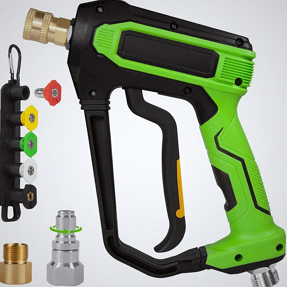 Pressure Washer Short Gun, 5000 PSI / 10.5 GPM High Pressure Washer Gun with...