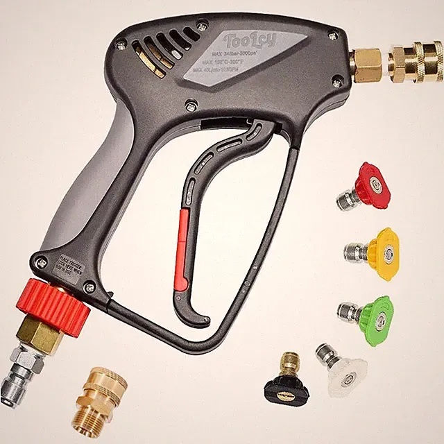 Pressure Washer Short Gun, Commercial 5000 PSI / 10.5 GPM Gun