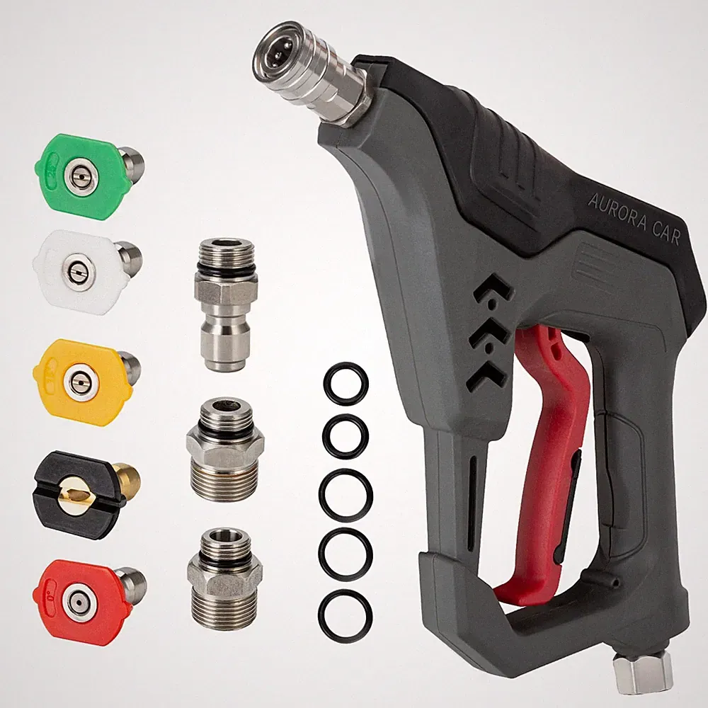 Pressure Washer Short Gun, Commercial 5000 PSI 12 GPM, 1/4" QC