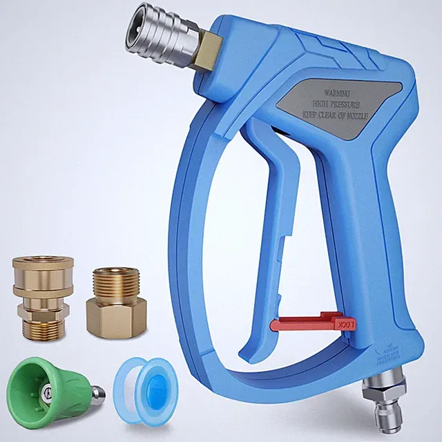 ® Pressure Washer Short Gun with 3/8" Swivel Power Washer Stubby Trigger Hand...