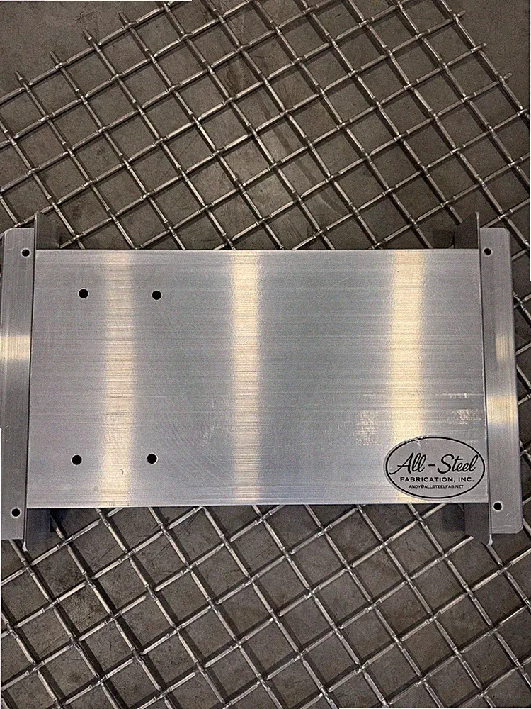 Pressure Washer Skid Plate, HD Fully Welded Aluminum commercial grade USA MADE