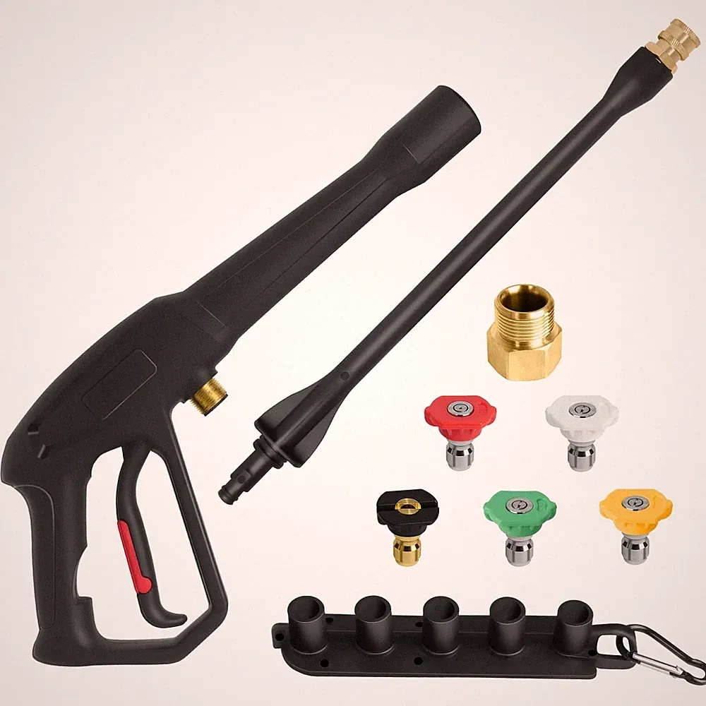 Pressure Washer Spray Gun, for Ryobi Pressure Washer Gun, with Jet Wand and 5...