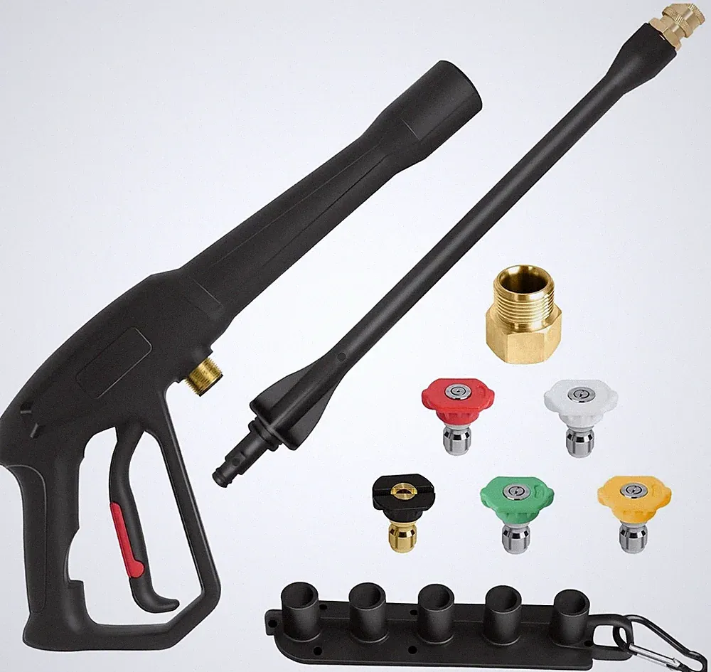 Pressure Washer Spray Gun, for Ryobi Pressure Washer Gun, with Jet Wand and 5...