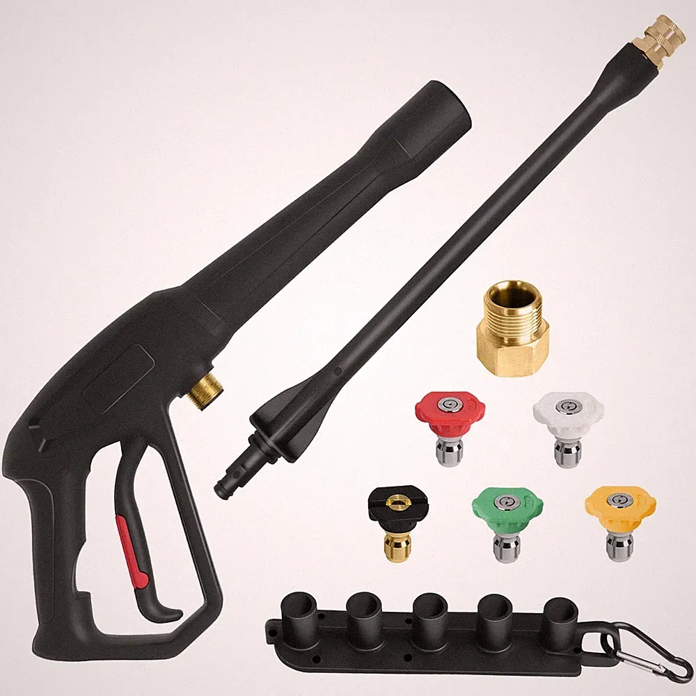Pressure Washer Spray Gun, for Ryobi with Jet Wand Black
