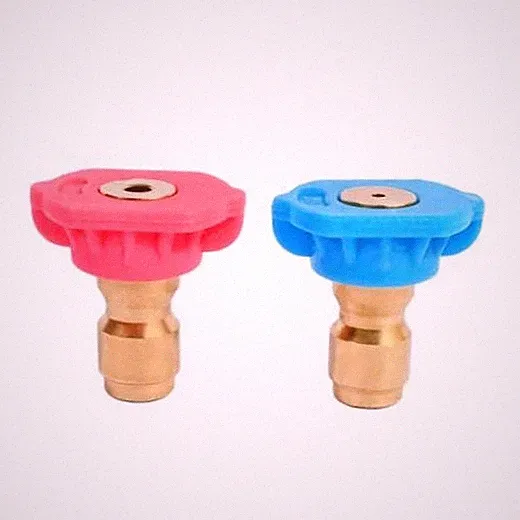 Pressure Washer Spray Nozzle Tips for Power Washer - Pink + Blue - Second Story