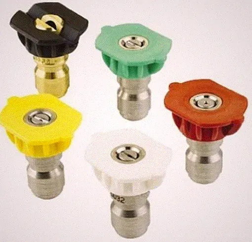 Pressure Washer Sprayer Nozzle Tip Replacement for Generac 2.3 GPM Set of 5 Tips