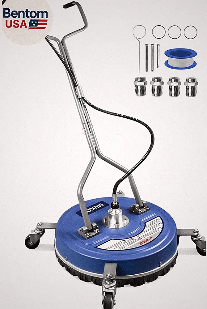 Pressure Washer Surface Cleaner 20'', 4500PSI Power Washer Surface Cleaner Attac