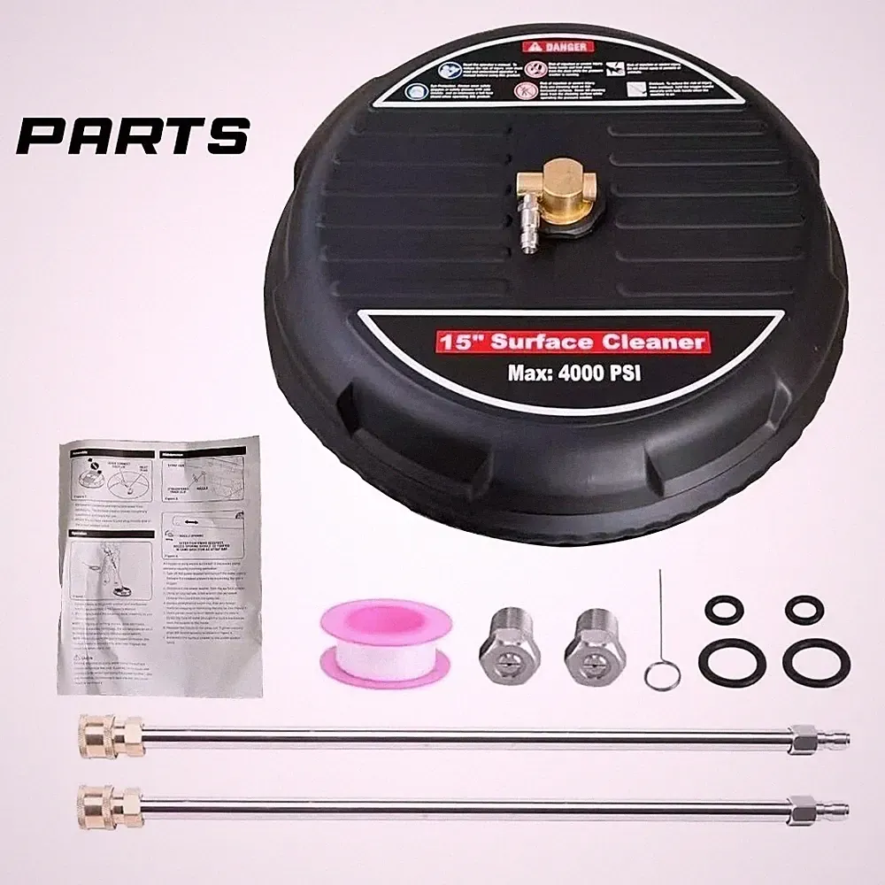 Pressure Washer Surface Cleaner 4000PSI Power Washer Attachment Free Shipping