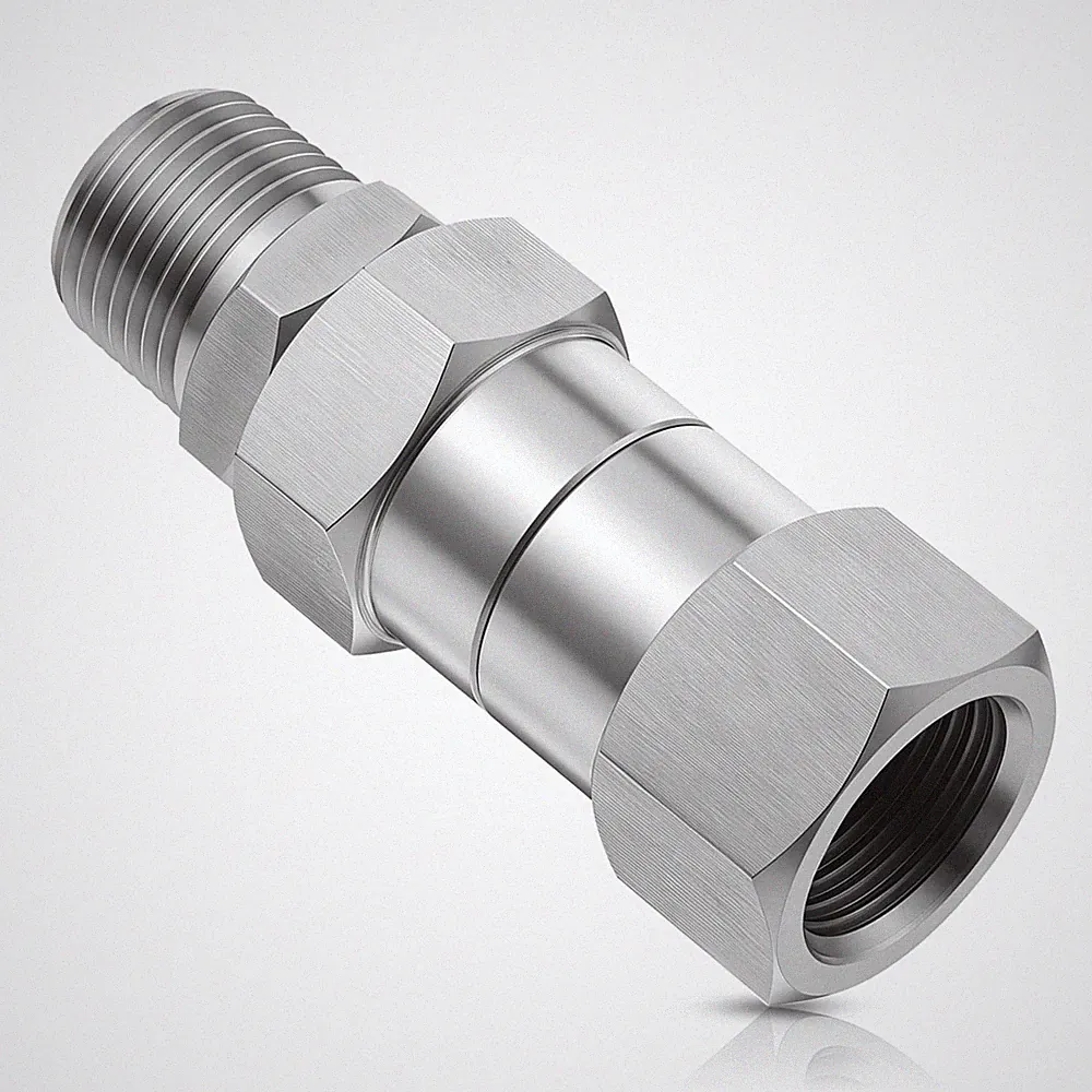 Pressure Washer Swivel, 3/8 Inch NPT Thread Pressure Washer Fittings, Stainle...
