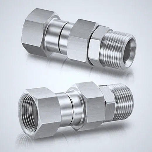 Pressure Washer Swivel Fitting, Metric M22 14mm Thread, 2 Pcs 2pcs