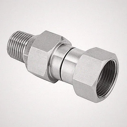 Pressure Washer Swivel Fitting Metric M22 14mm Thread Stainless Steel 4500 PSI