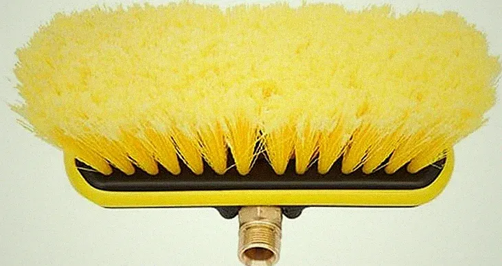 Pressure Washer Telescoping Wand Brush Head Attachment (M22-14mm Connection)