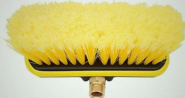 Pressure Washer Telescoping Wand Brush Head Attachment (M22-14mm Connection)