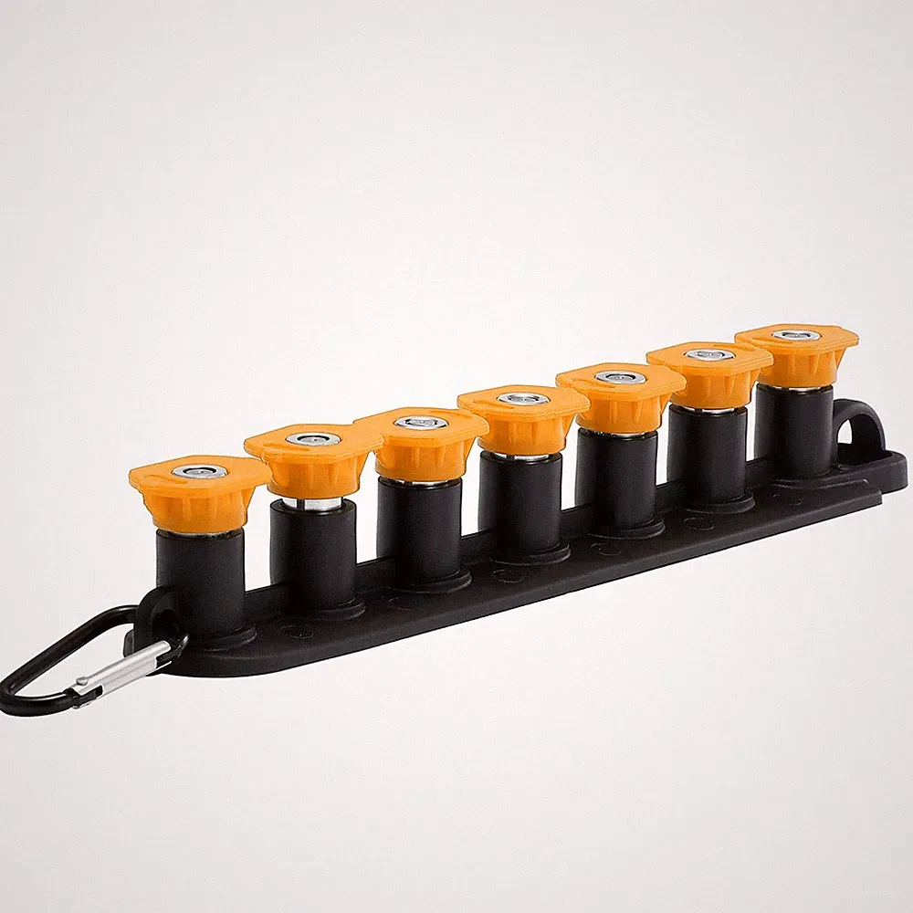 Pressure Washer Tips, 15 Degree Yellow Power Washer Nozzle Tips 7 Pack with N...