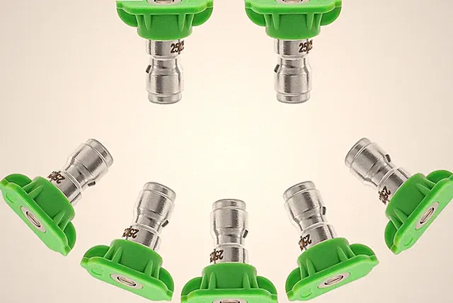 Pressure Washer Tips, 25 Degree Green Power Washer Nozzle Tips, Pressure Washer