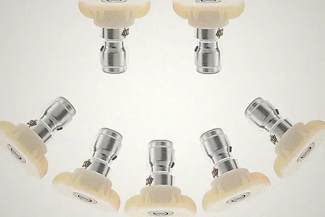 Pressure Washer Tips, 40° White Power Washer Nozzle Tips, Pressure Washer Nozzle