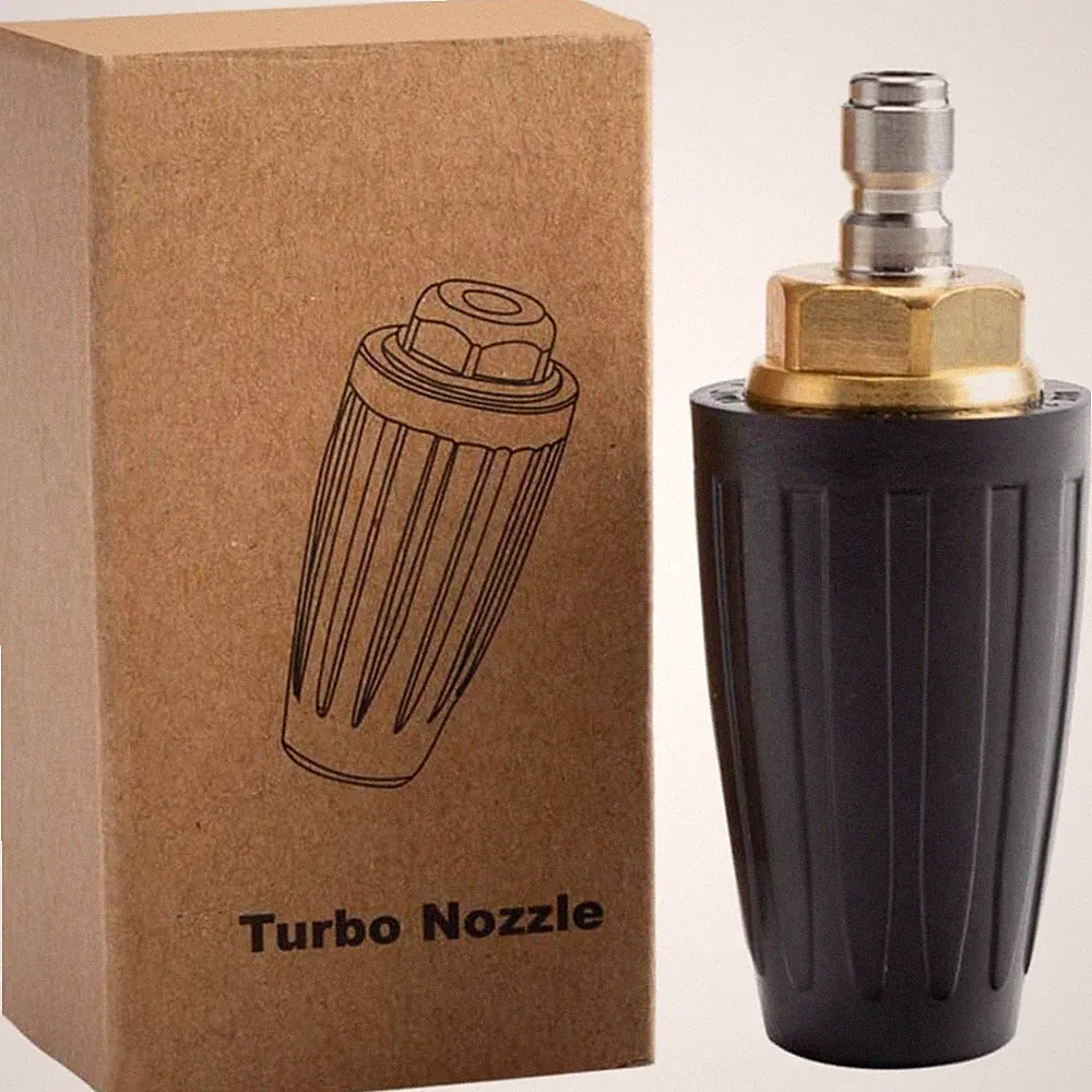 Pressure Washer Tips Turbo Nozzle Pressure Washer 4000 PSI Max Rotating Press...