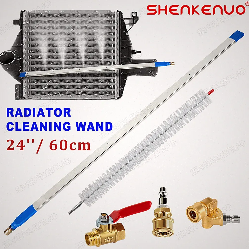 Pressure Washer Tool for Car Trucks RVS 4500 PSI Radiator Flush 24''/ 60cm