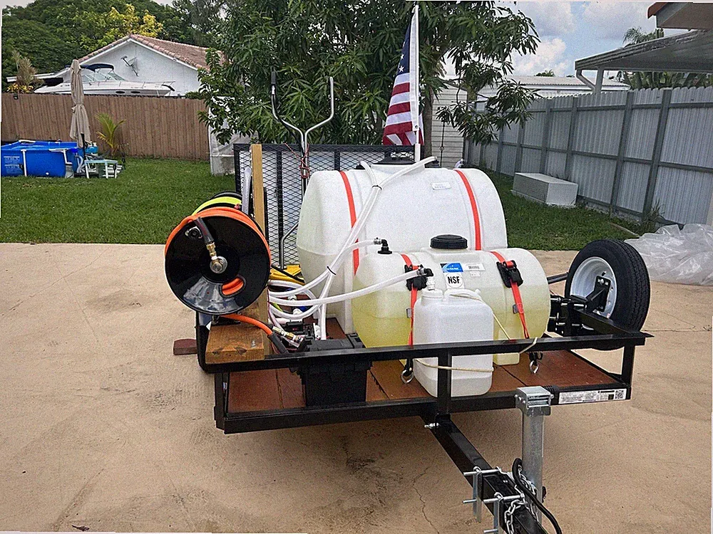 pressure washer trailer