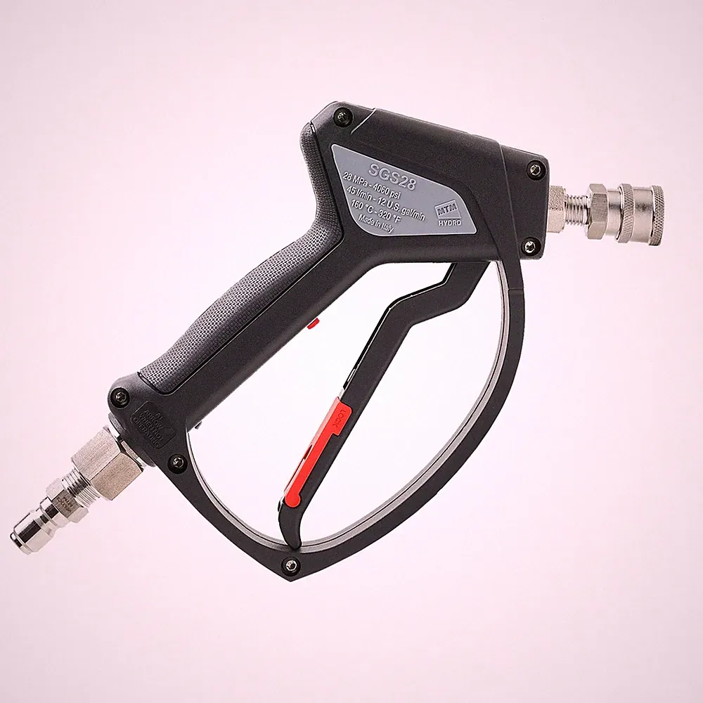 Pressure Washer Trigger Gun Stainless Steel Commercial Grade SGS28 MTM Led Hydro