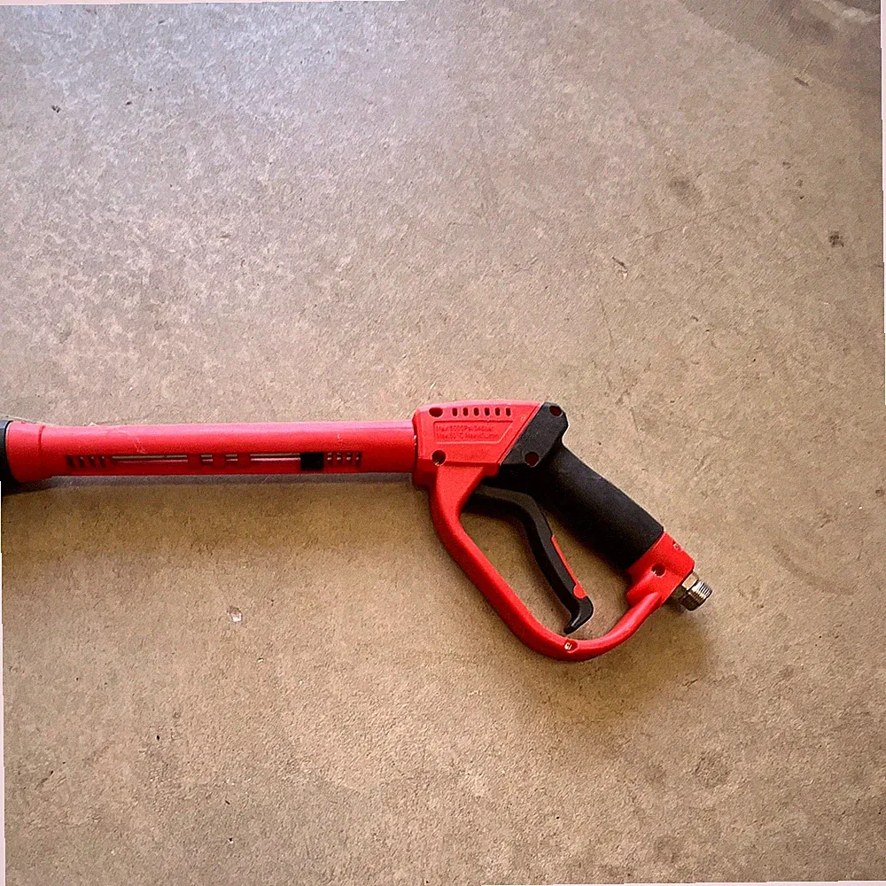 Pressure Washer Trigger Spray Gun Handle with Wand, Red/Black