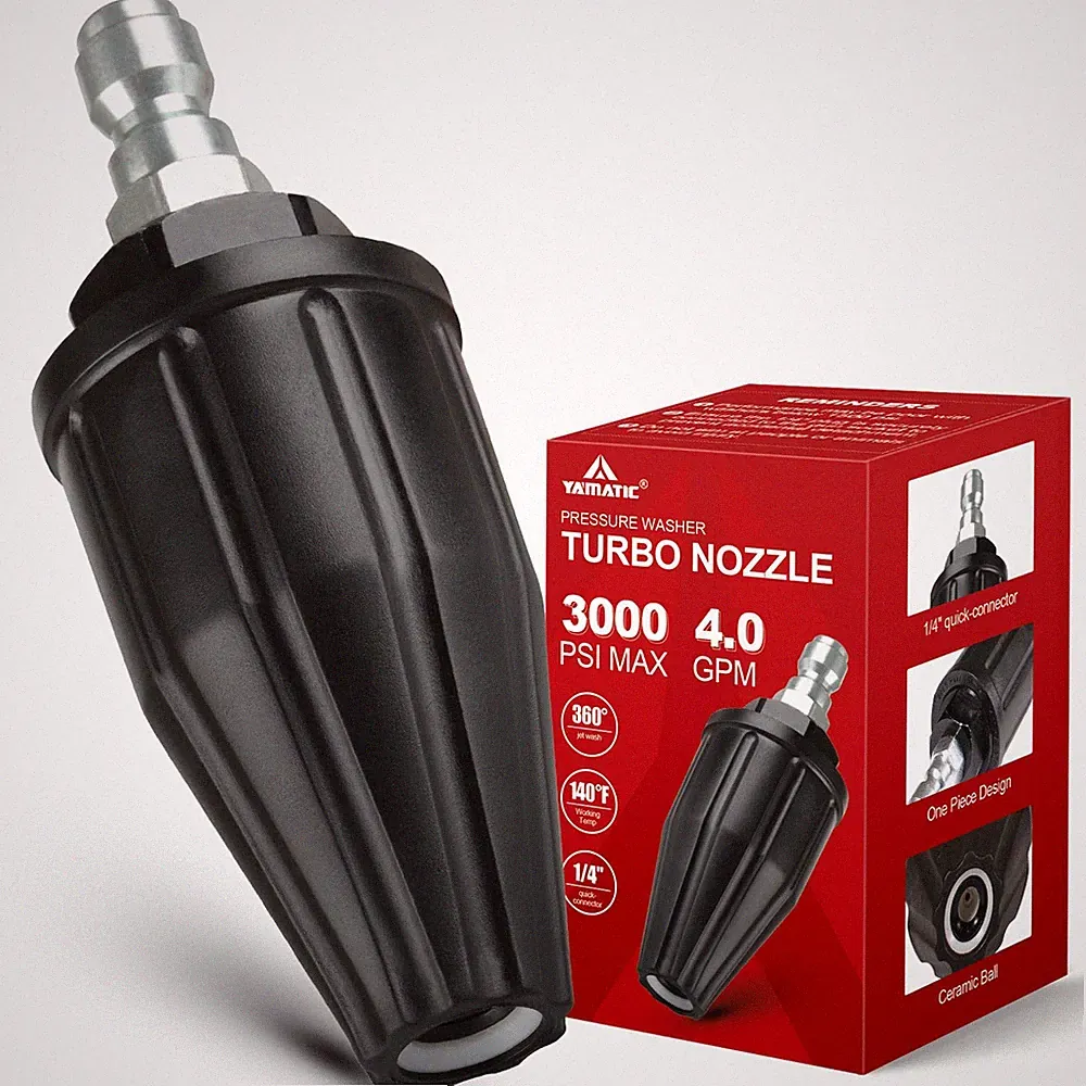 Pressure Washer Turbo Nozzle, 3000 PSI 4.0 GPM