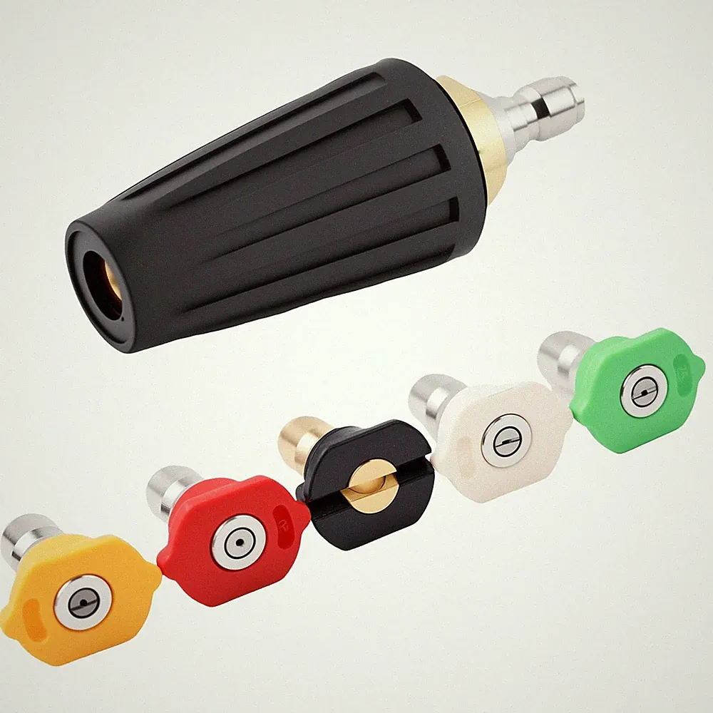 Pressure Washer Turbo Nozzle 4000 PSI, 4.0 GPM with 5 Pressure Washer Nozzle...