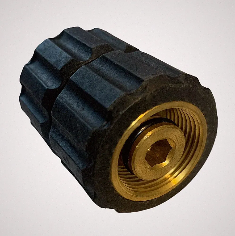 Pressure Washer Twist Seal Connector Socket Fits Mi-T-M Mitm 331212, 14mm Stem