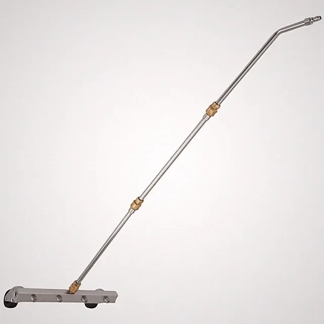 Pressure Washer Under Car Cleaner w/ Extension Wands Quick Connect 4000 PSI