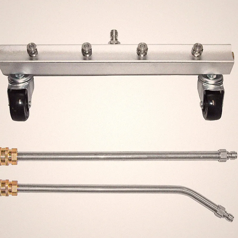 Pressure Washer Undercarriage Cleaner 13 Inch Extension Wand 45-Degree 4000 PSI