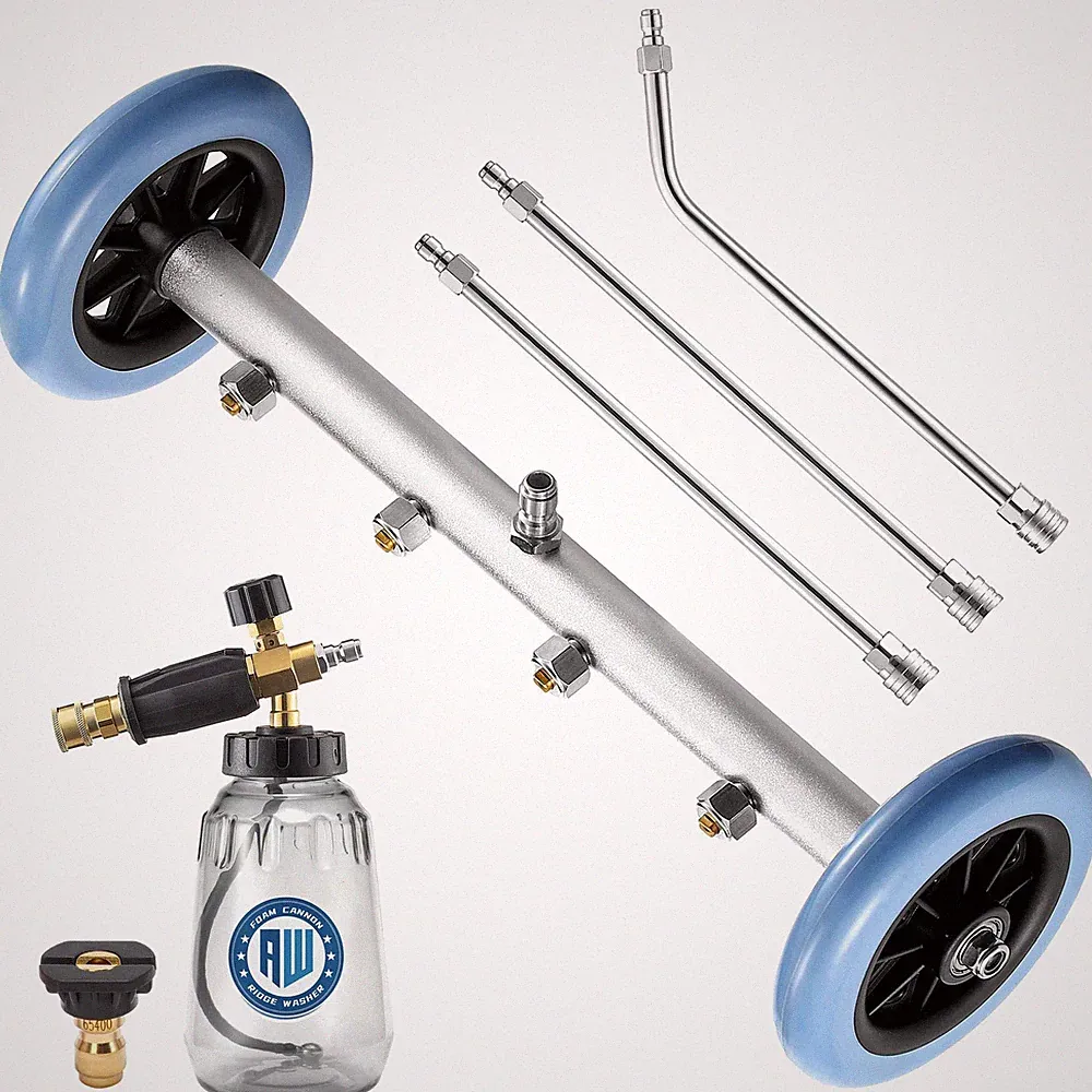 Pressure Washer Undercarriage Cleaner 16 Inch Foam Cannon 4000 PSI