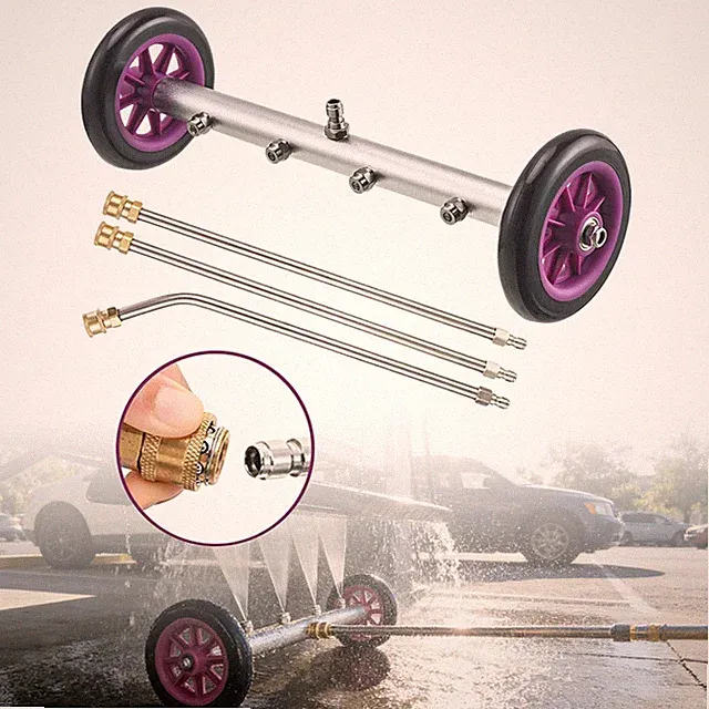 Pressure Washer Undercarriage Cleaner Heavy Duty Sprayer 1500PSI to 4000PSI with