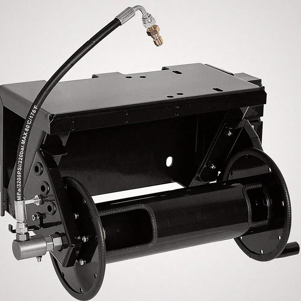Pressure Washer Wall-Mount Frame w/ Built-in Hose Reel