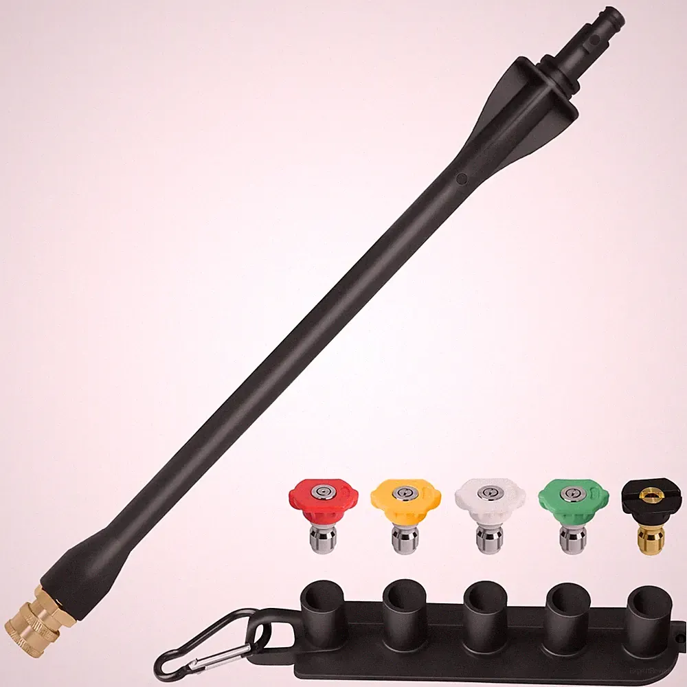 Pressure Washer Wand 308494075 with 5 Spray Nozzles and 1 Tips Holder for Ryo...