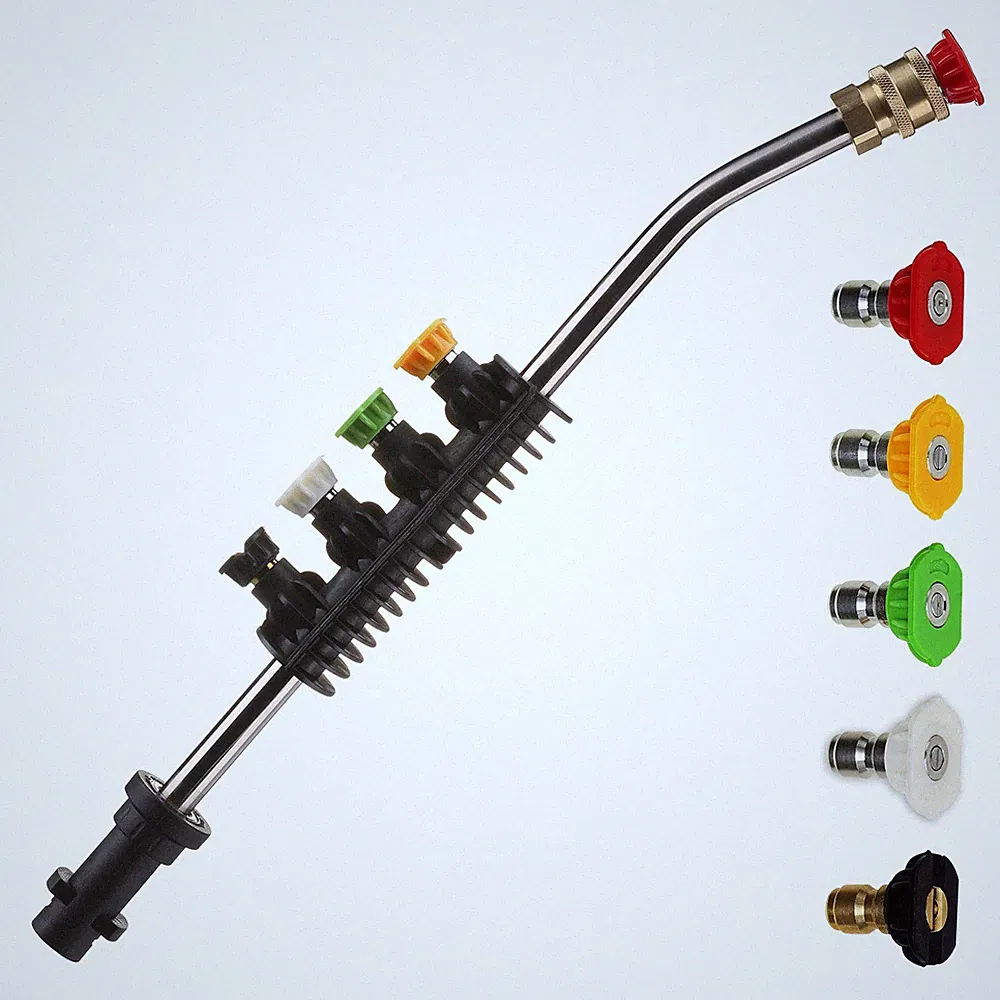 Pressure Washer Wand Extension with Adapter, Lance, Only Compatible Karcher K