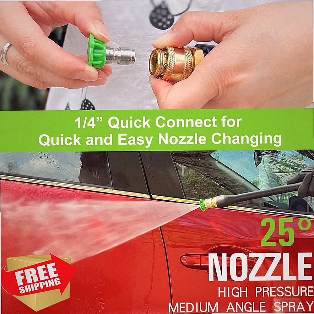Pressure Washer Wand, M22-15 Connector, Jet Nozzle, 1900 PSI Max