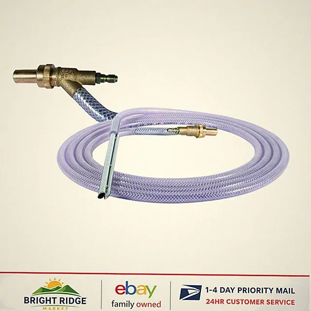 Pressure Washer Wet Sandblast Kit with Tungsten Carbide Nozzle & Male Plug