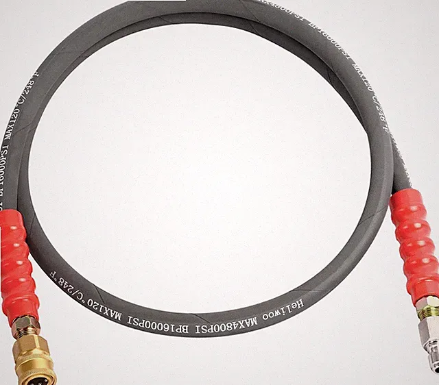 Pressure Washer Whip Hose 5FT, 3/8'' Reel Connector for Power Washer, 248°F Hot