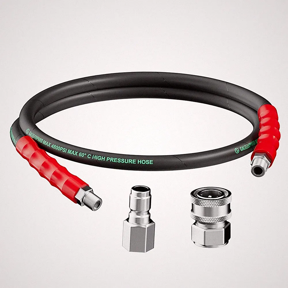 Pressure Washer Whip Hose Reel Connector 10FT