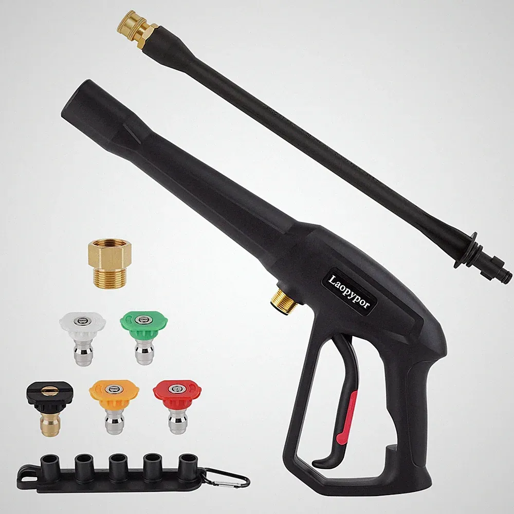Pressure Washer with Extension Wand,Pressure Washer Parts with 5 Spray Nozzle...