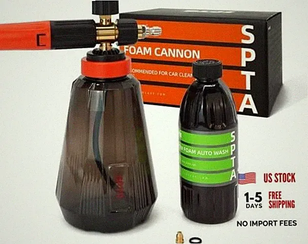 PRO Foam Cannon (Thicker Snow Foam Technology) with 1/4" Quick Connector