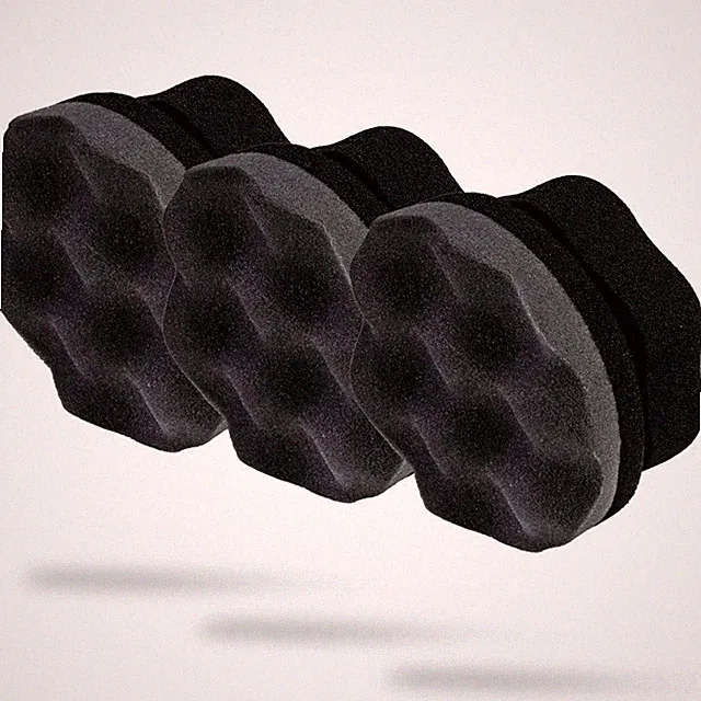 Pro Tire Hex Grip Applicator (3 Pack) - Tire Shine Car Detailing Foam Sponge...