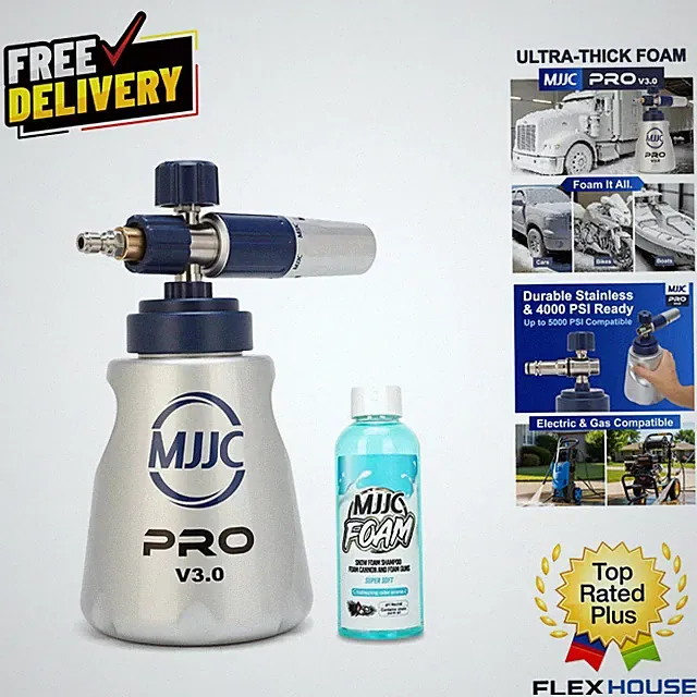 PRO V3.0 Ultimate Foam Cannon - Professional Car Wash Kit with Quick Connector