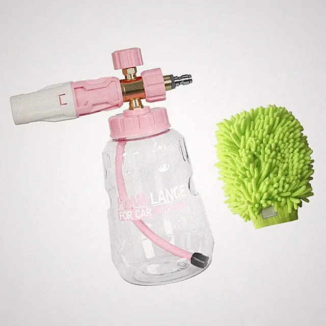 Professional Car Cleaning Kit with Foam Sprayer & Towel Quick Connect Washing